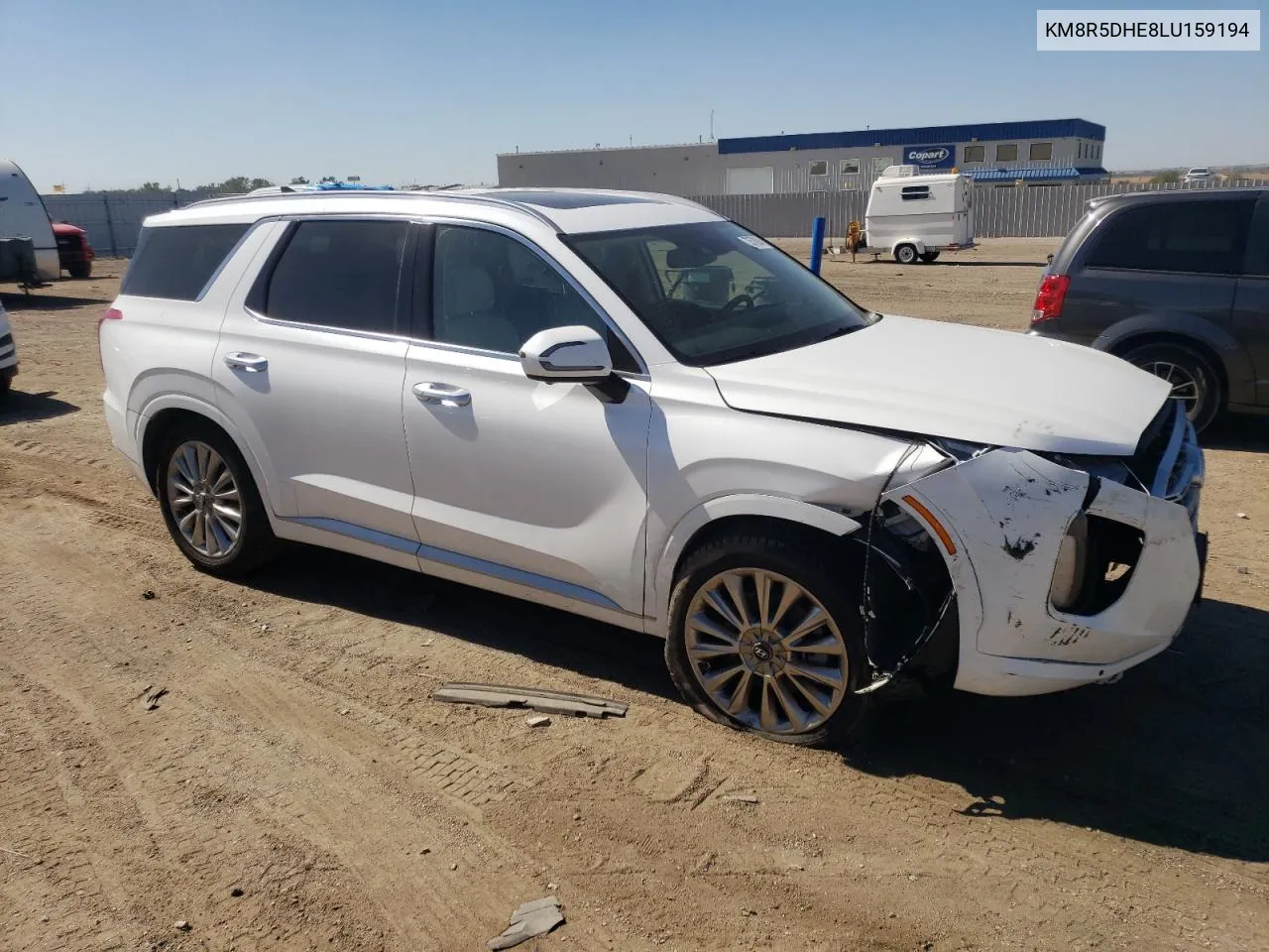 KM8R5DHE8LU159194 2020 Hyundai Palisade Limited