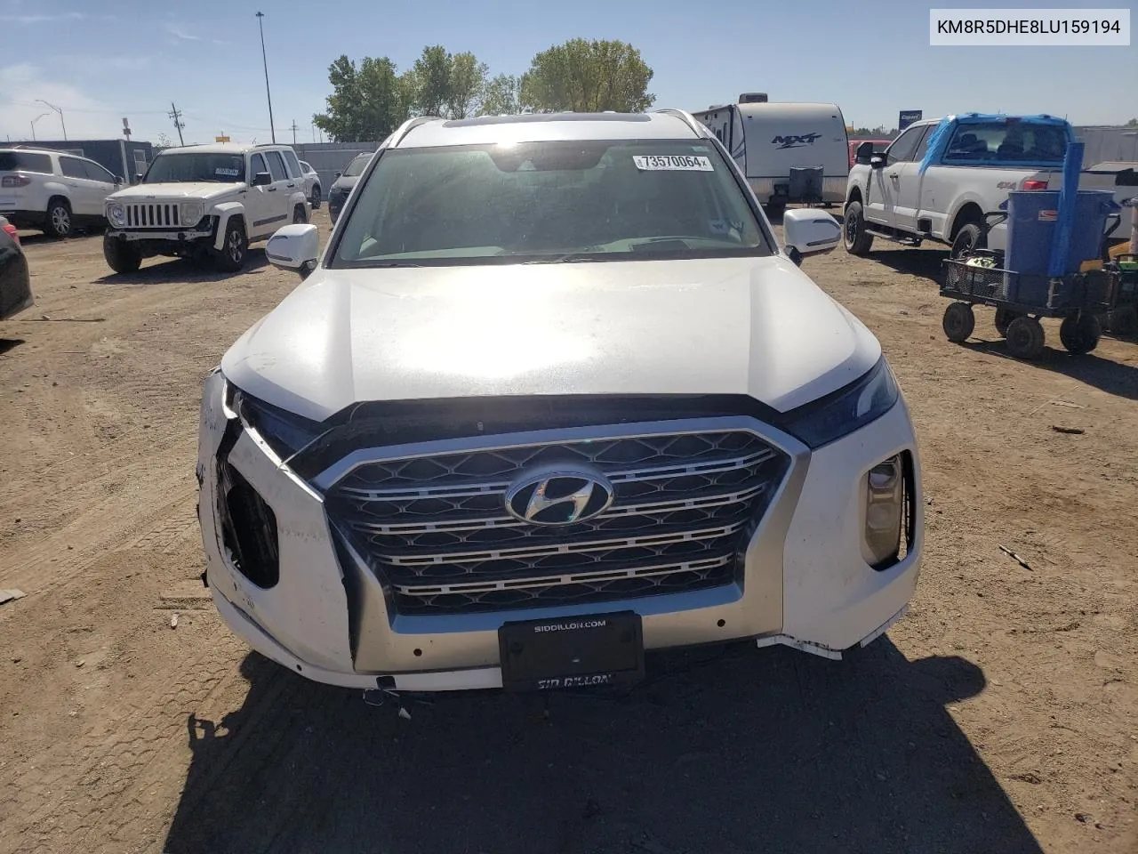 KM8R5DHE8LU159194 2020 Hyundai Palisade Limited