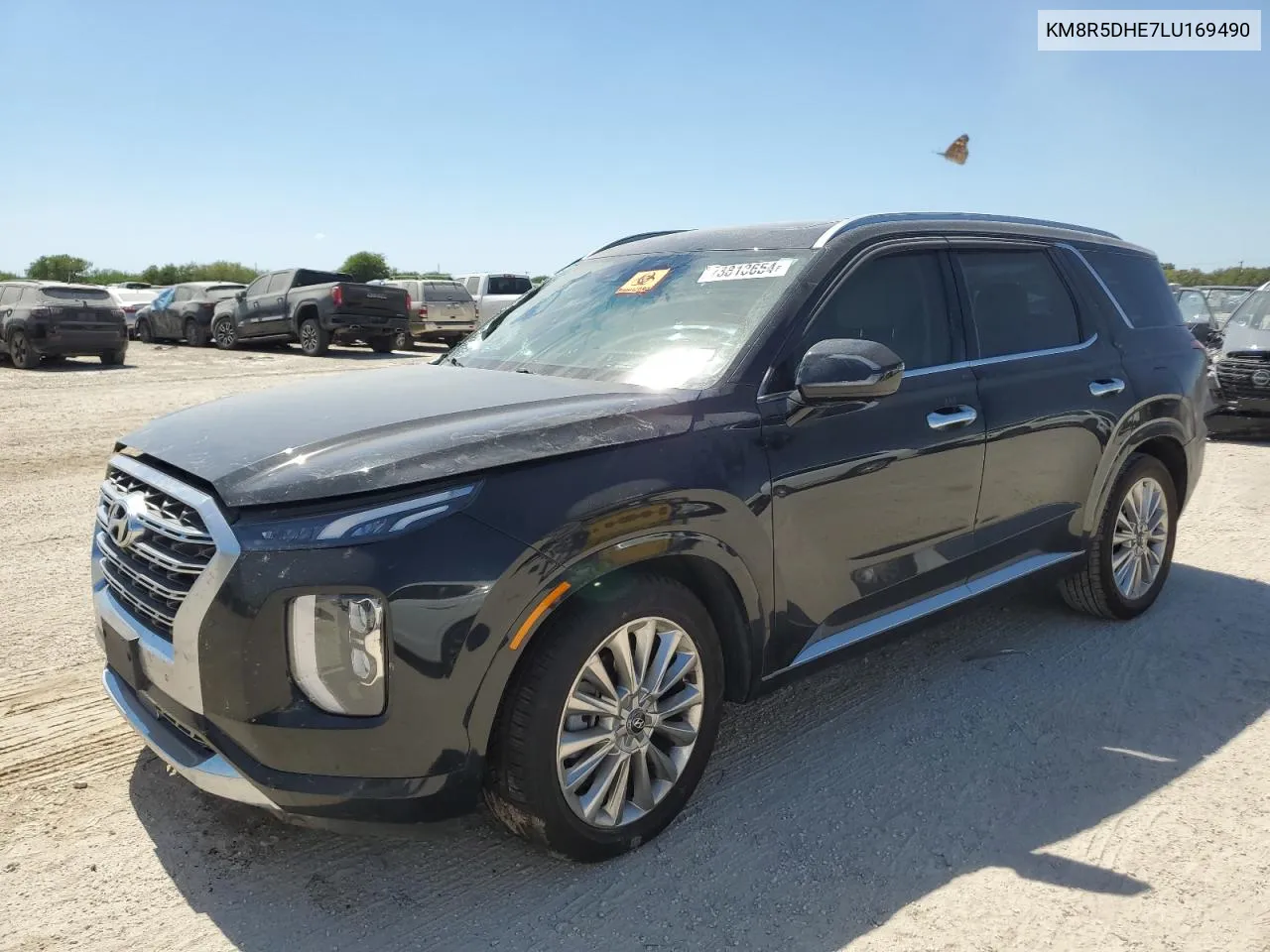 2020 Hyundai Palisade Limited VIN: KM8R5DHE7LU169490 Lot: 73813654