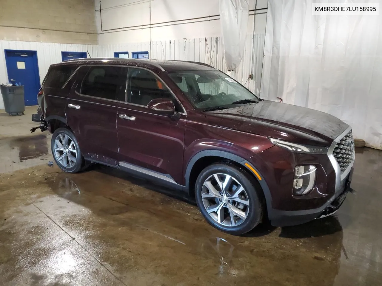 2020 Hyundai Palisade Sel VIN: KM8R3DHE7LU158995 Lot: 73942284