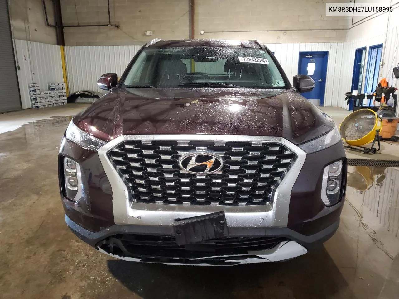 2020 Hyundai Palisade Sel VIN: KM8R3DHE7LU158995 Lot: 73942284