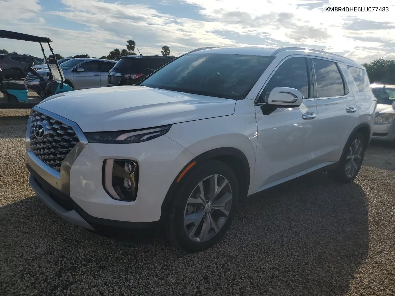 KM8R4DHE6LU077483 2020 Hyundai Palisade Sel