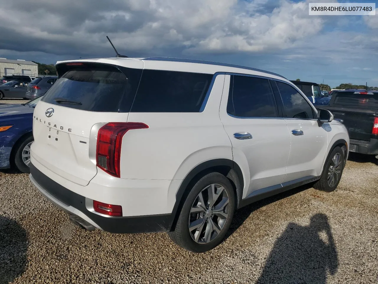 2020 Hyundai Palisade Sel VIN: KM8R4DHE6LU077483 Lot: 74193244