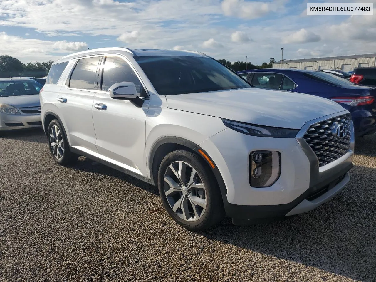 KM8R4DHE6LU077483 2020 Hyundai Palisade Sel