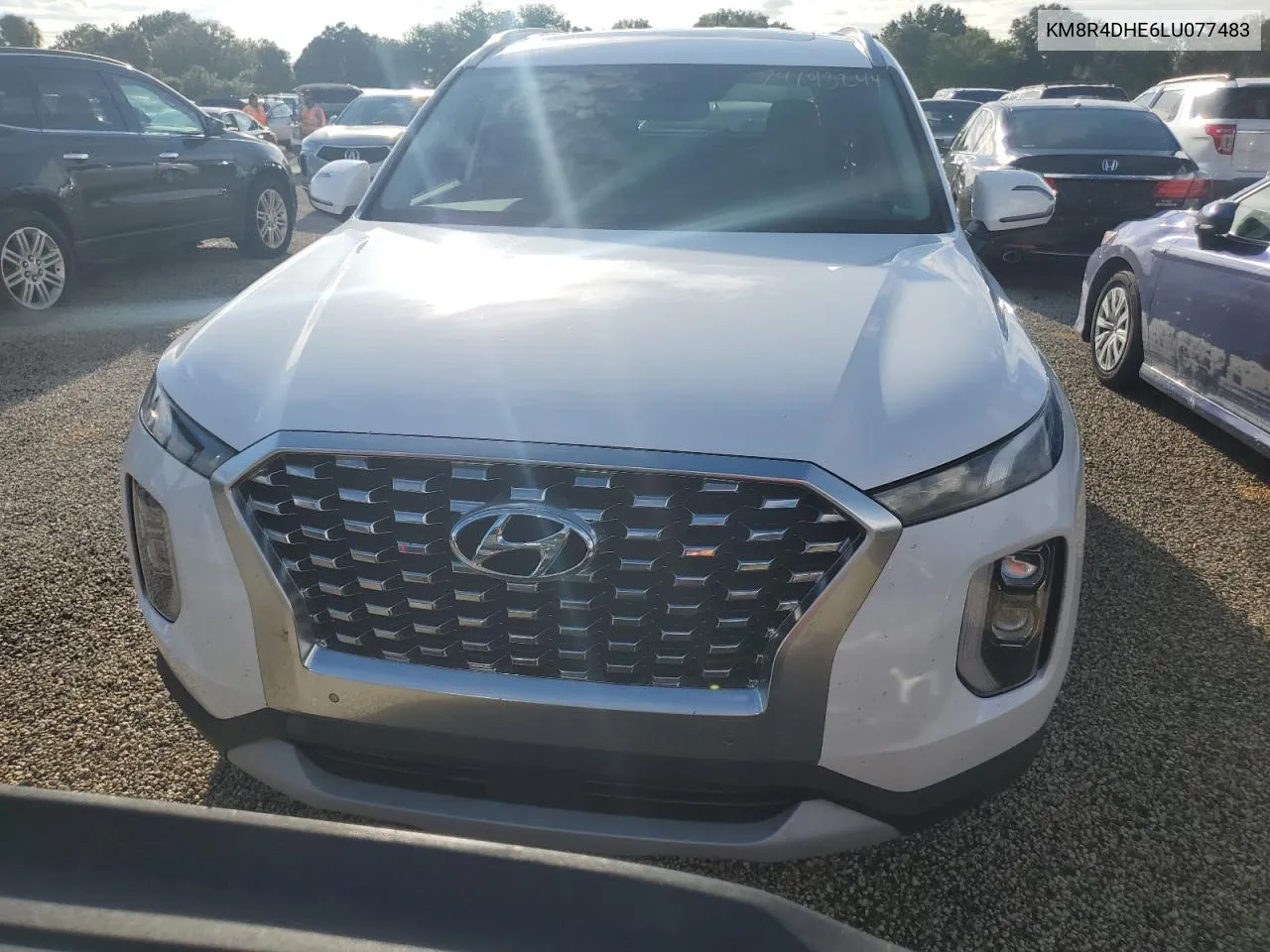 2020 Hyundai Palisade Sel VIN: KM8R4DHE6LU077483 Lot: 74193244