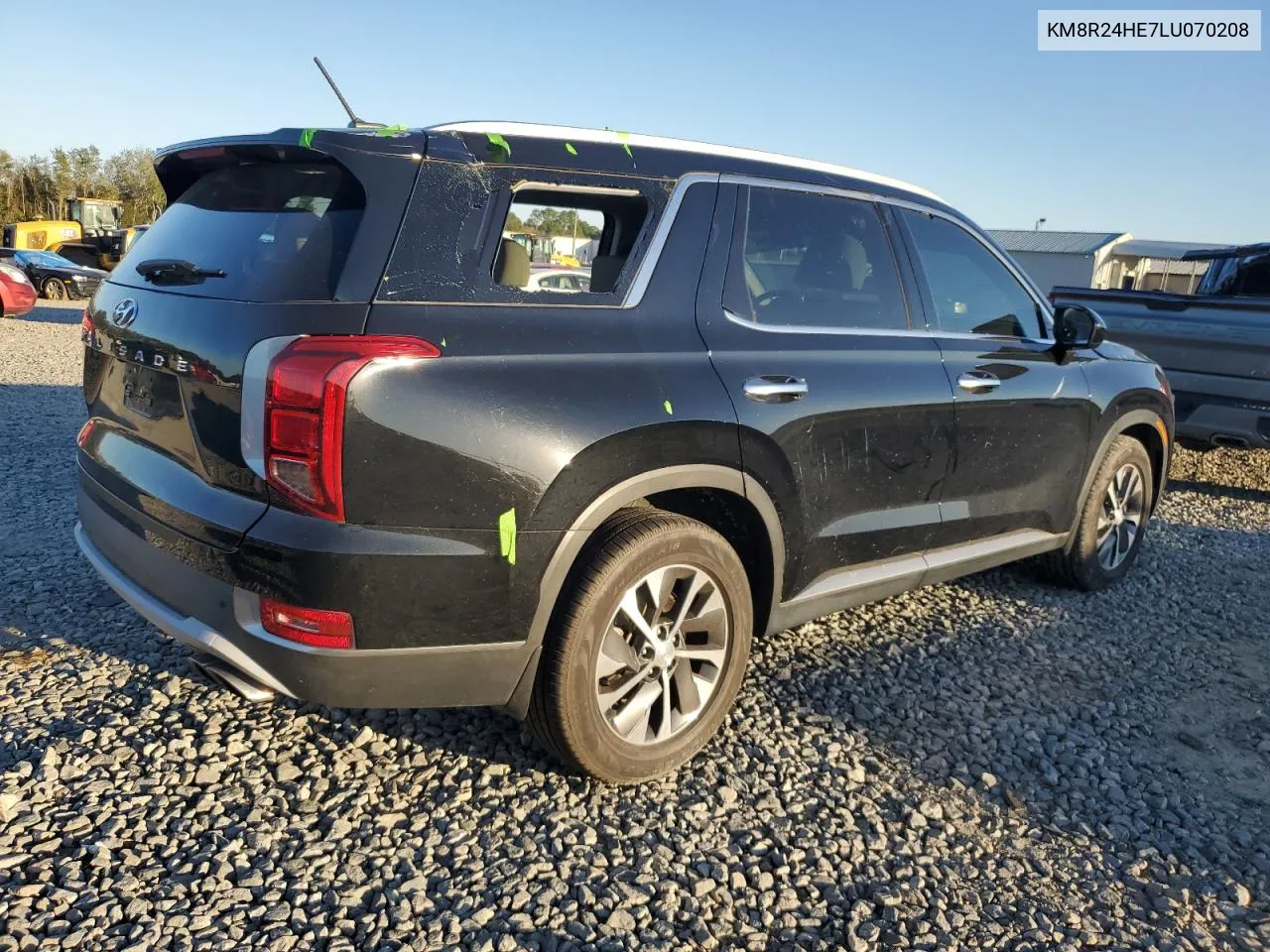 2020 Hyundai Palisade Sel VIN: KM8R24HE7LU070208 Lot: 74381584