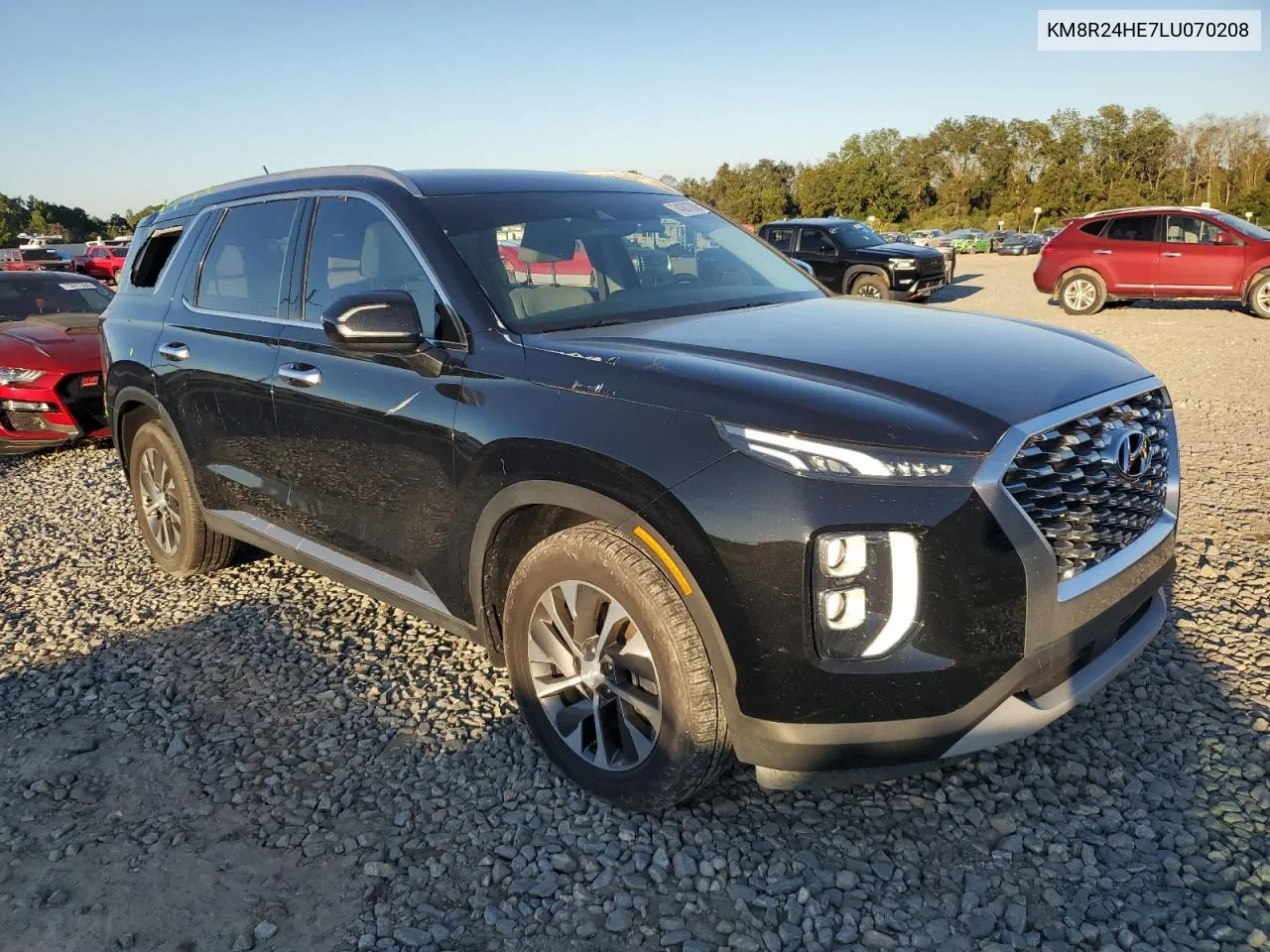 2020 Hyundai Palisade Sel VIN: KM8R24HE7LU070208 Lot: 74381584