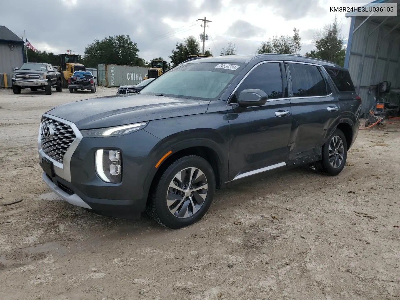 2020 Hyundai Palisade Sel VIN: KM8R24HE3LU036105 Lot: 74534284