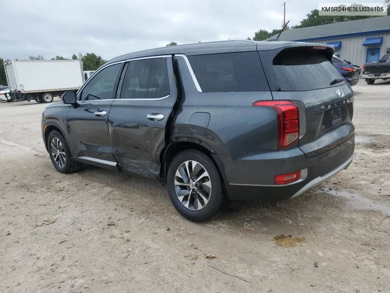 2020 Hyundai Palisade Sel VIN: KM8R24HE3LU036105 Lot: 74534284