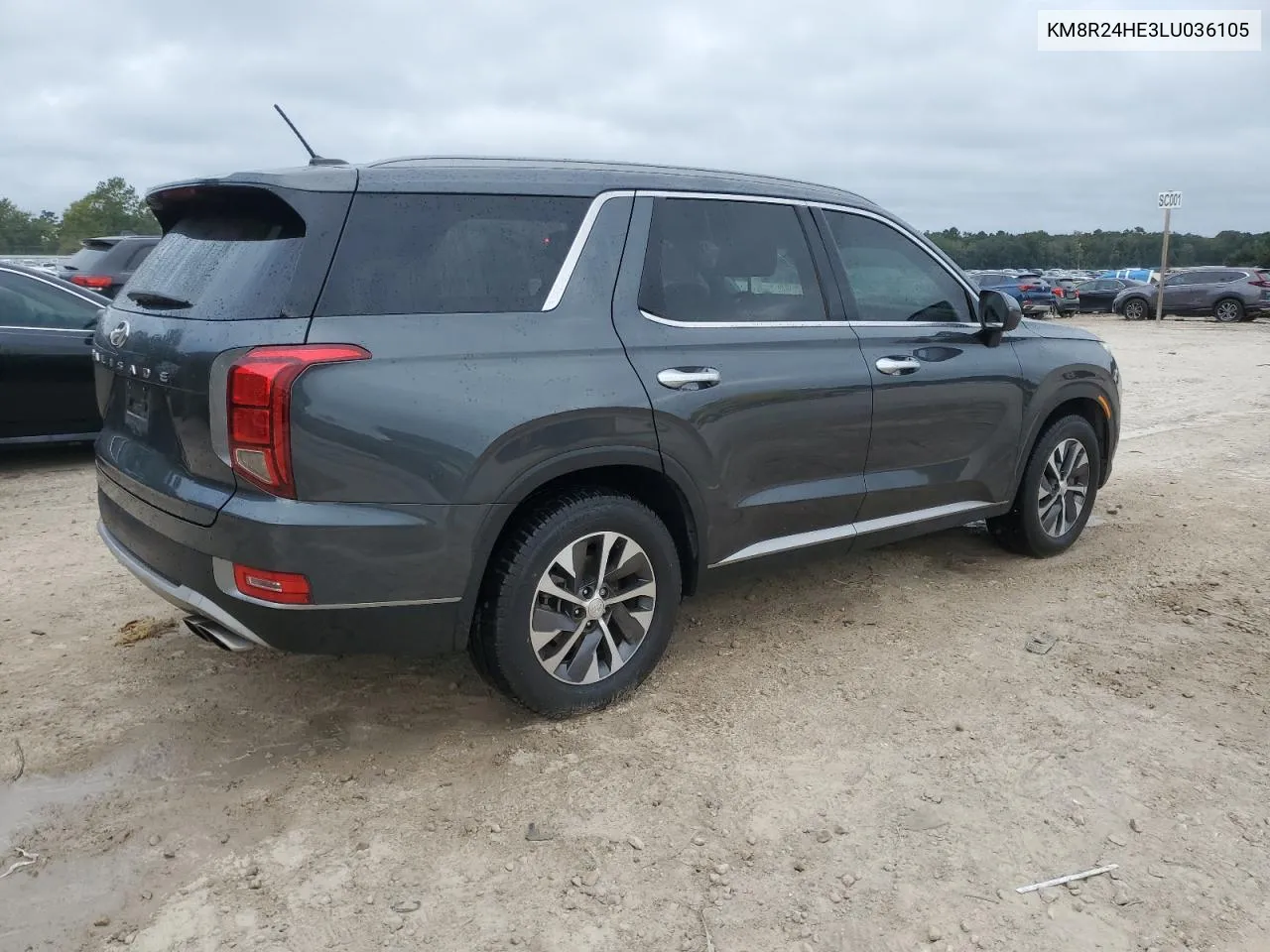 KM8R24HE3LU036105 2020 Hyundai Palisade Sel