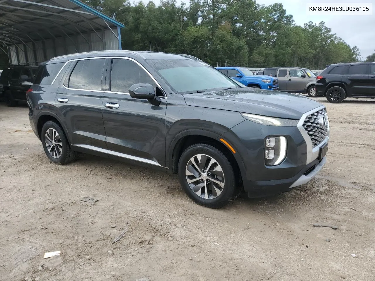 KM8R24HE3LU036105 2020 Hyundai Palisade Sel