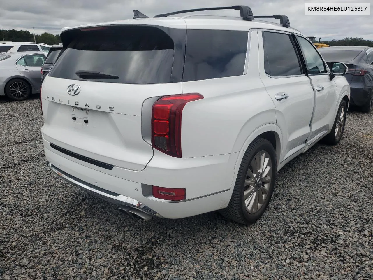 2020 Hyundai Palisade Limited VIN: KM8R54HE6LU125397 Lot: 74623454