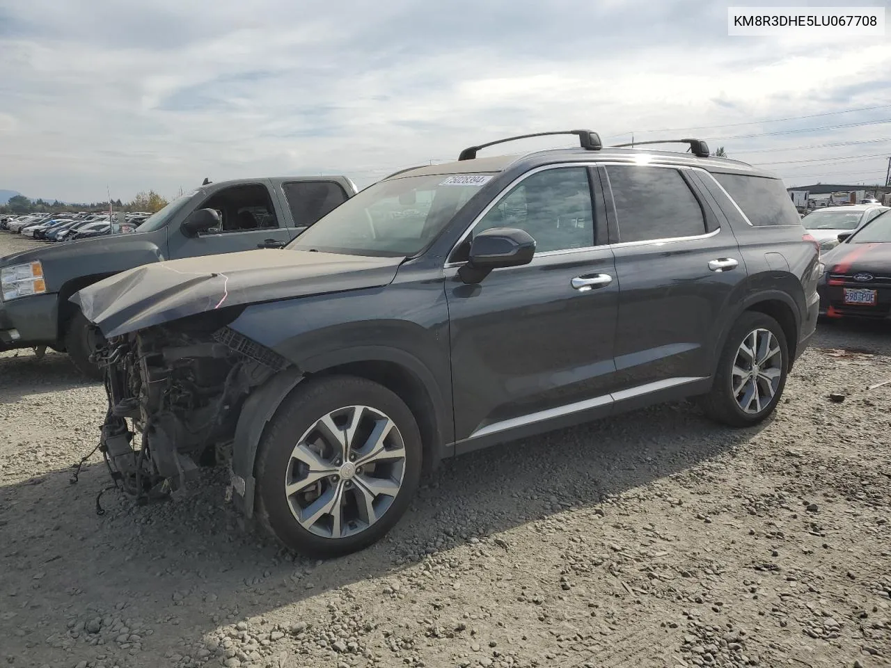 KM8R3DHE5LU067708 2020 Hyundai Palisade Sel