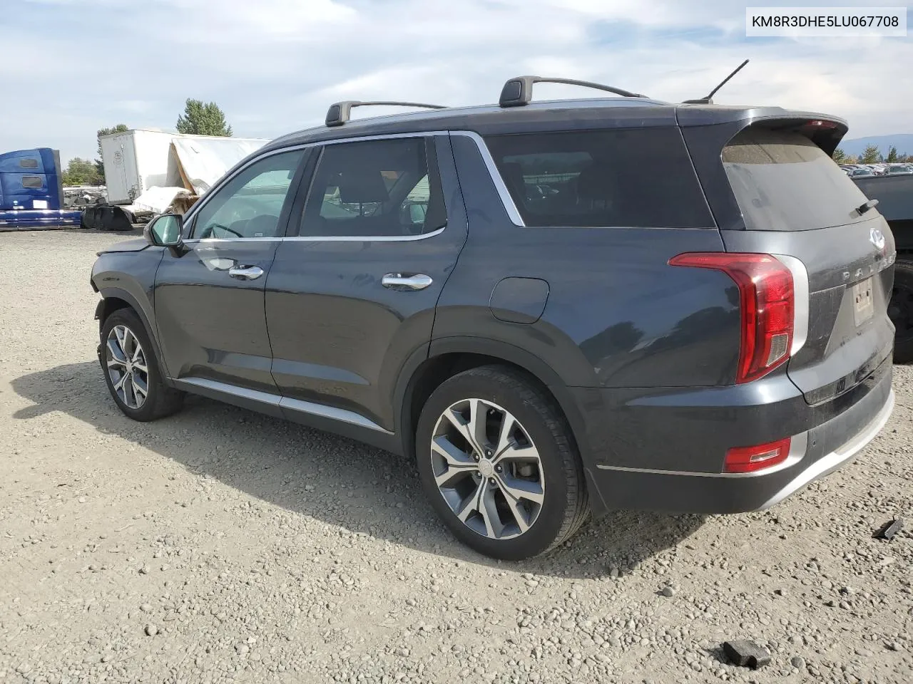 2020 Hyundai Palisade Sel VIN: KM8R3DHE5LU067708 Lot: 75028394