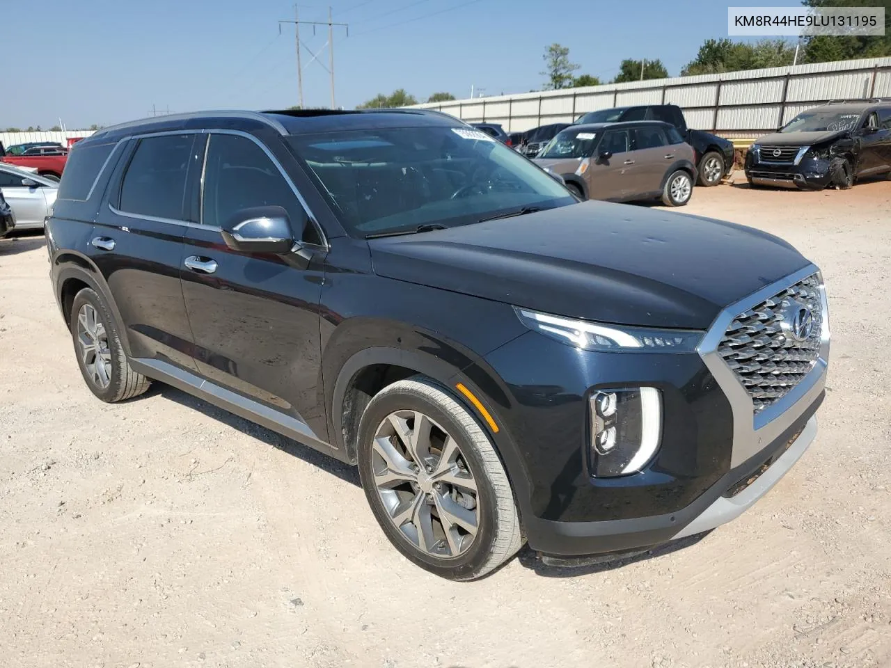 2020 Hyundai Palisade Sel VIN: KM8R44HE9LU131195 Lot: 75062904