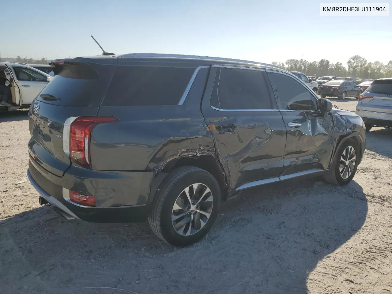 2020 Hyundai Palisade Sel VIN: KM8R2DHE3LU111904 Lot: 75485914