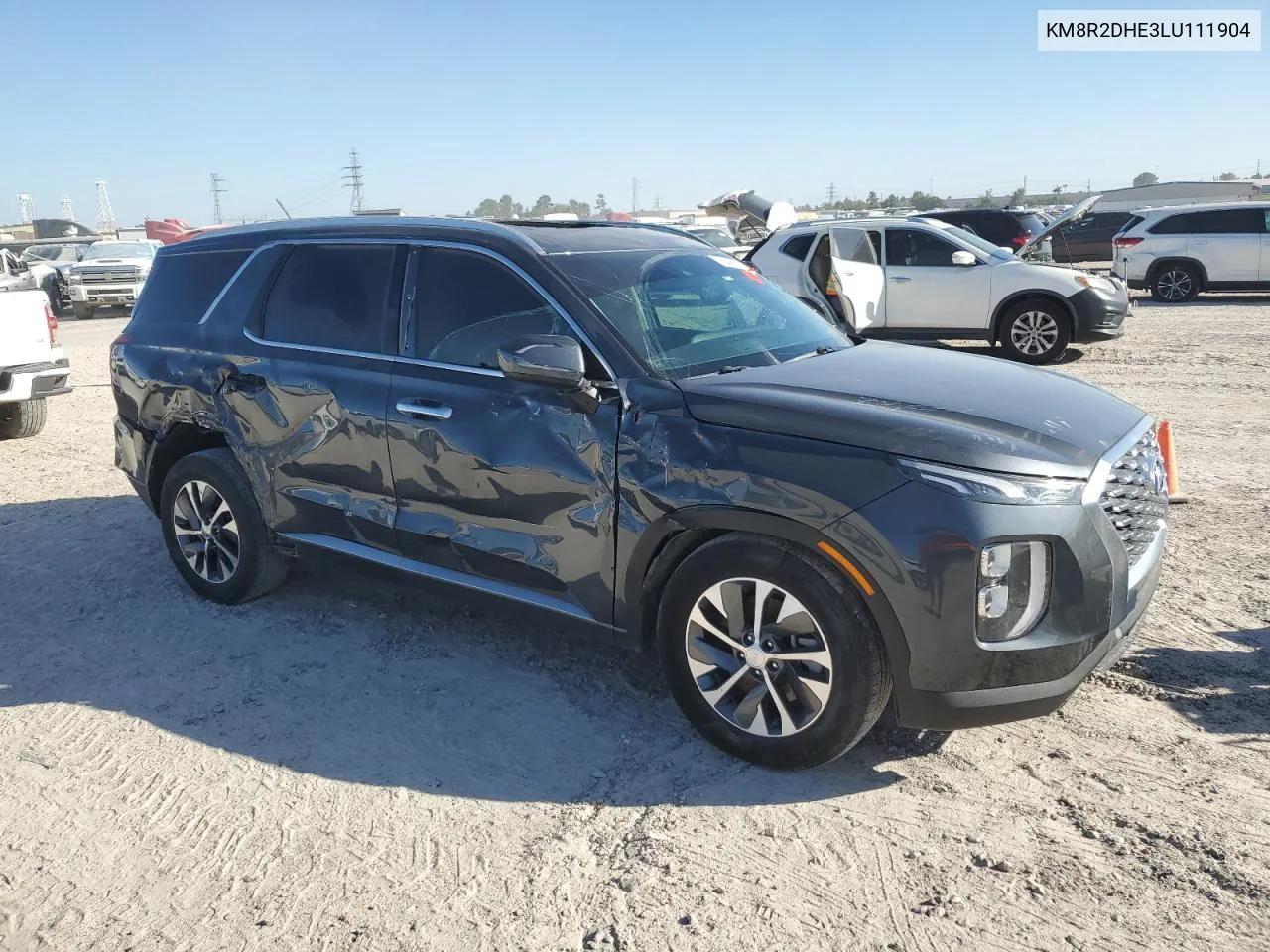 2020 Hyundai Palisade Sel VIN: KM8R2DHE3LU111904 Lot: 75485914