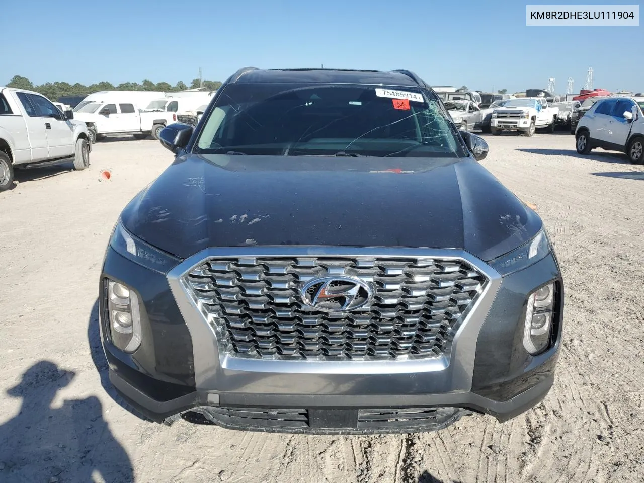 2020 Hyundai Palisade Sel VIN: KM8R2DHE3LU111904 Lot: 75485914