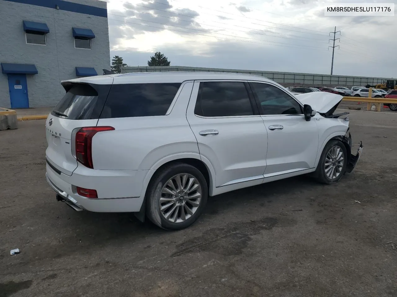 2020 Hyundai Palisade Limited VIN: KM8R5DHE5LU117176 Lot: 75949604