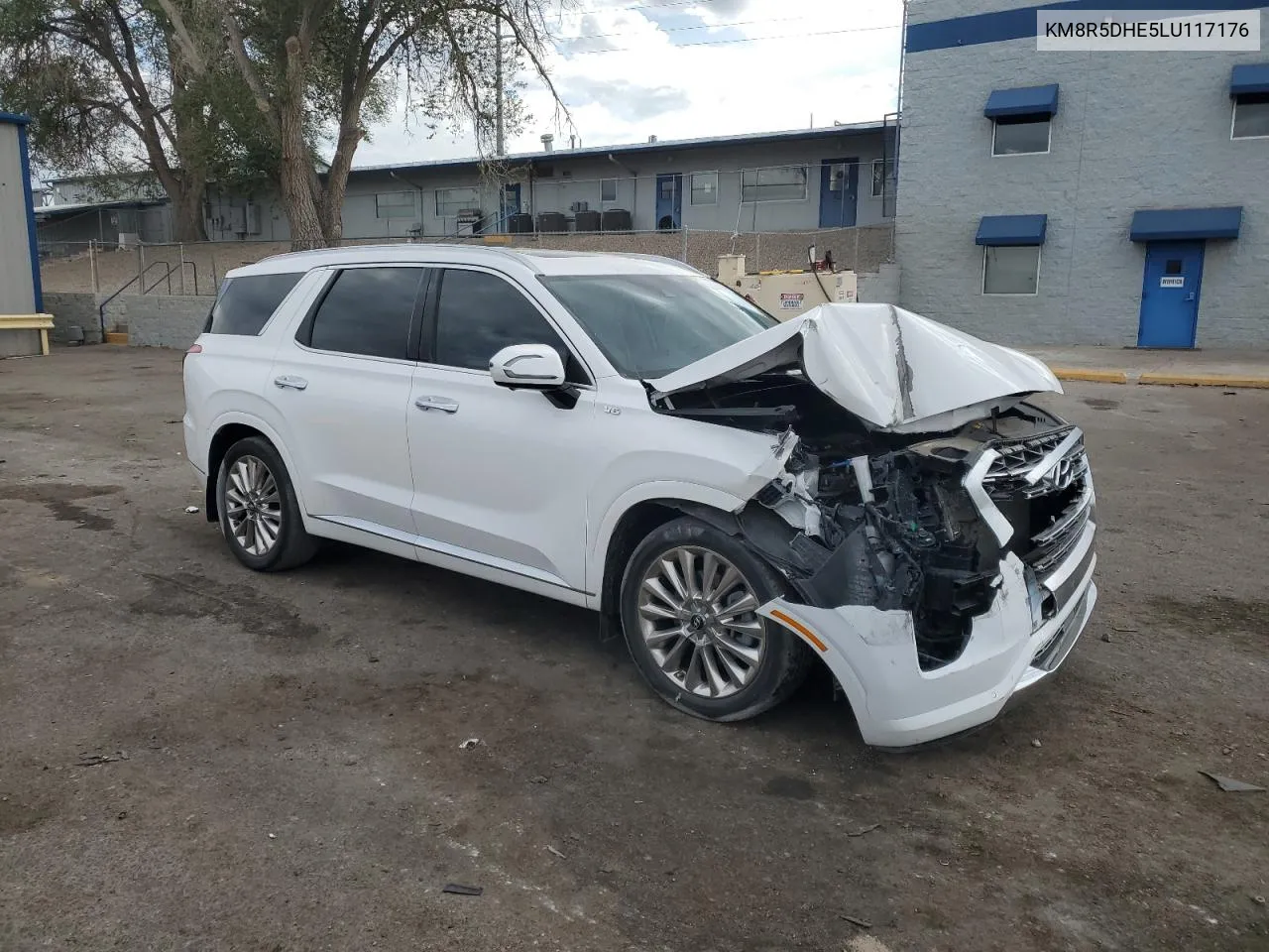 2020 Hyundai Palisade Limited VIN: KM8R5DHE5LU117176 Lot: 75949604