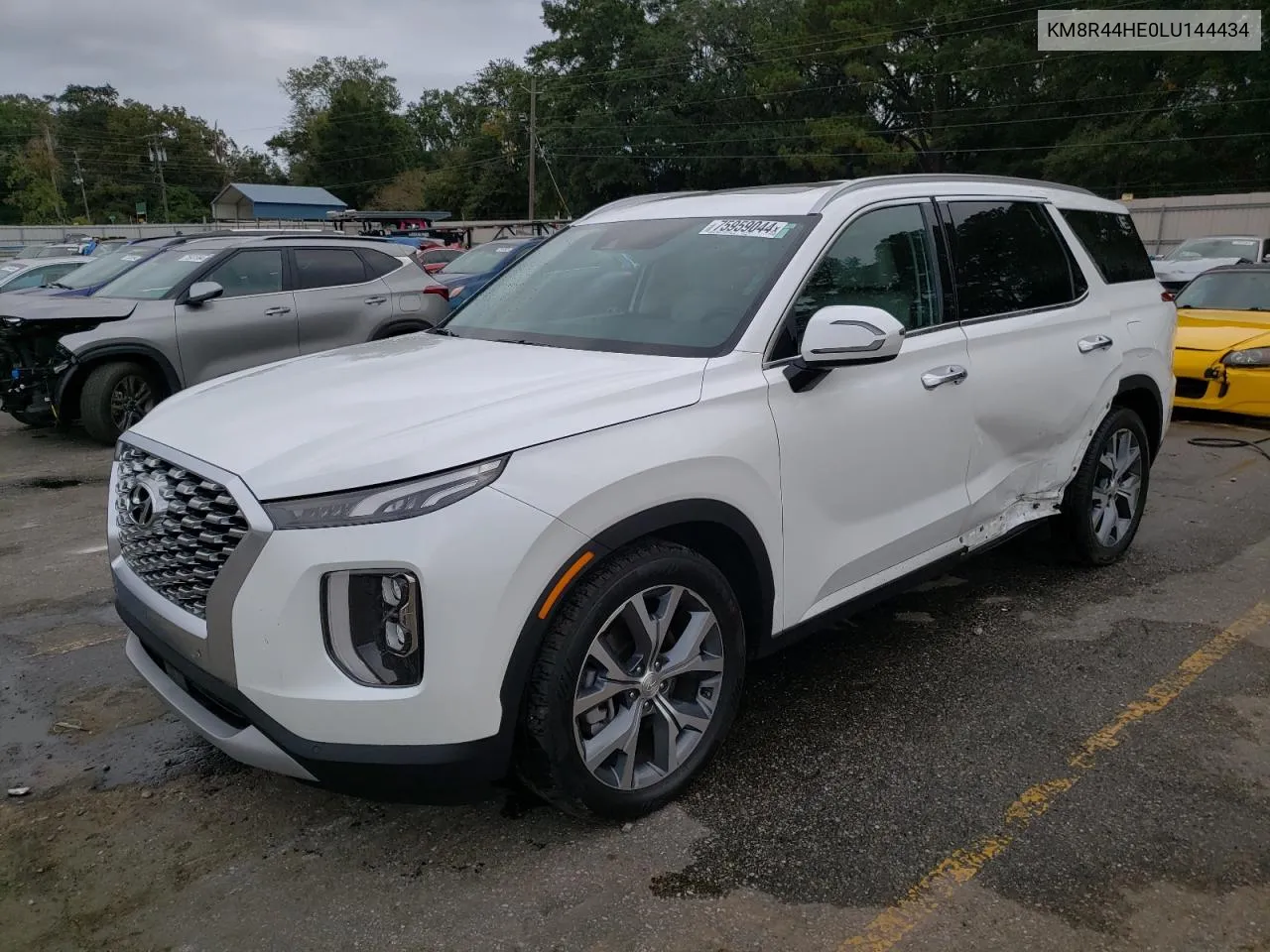 2020 Hyundai Palisade Sel VIN: KM8R44HE0LU144434 Lot: 75959044