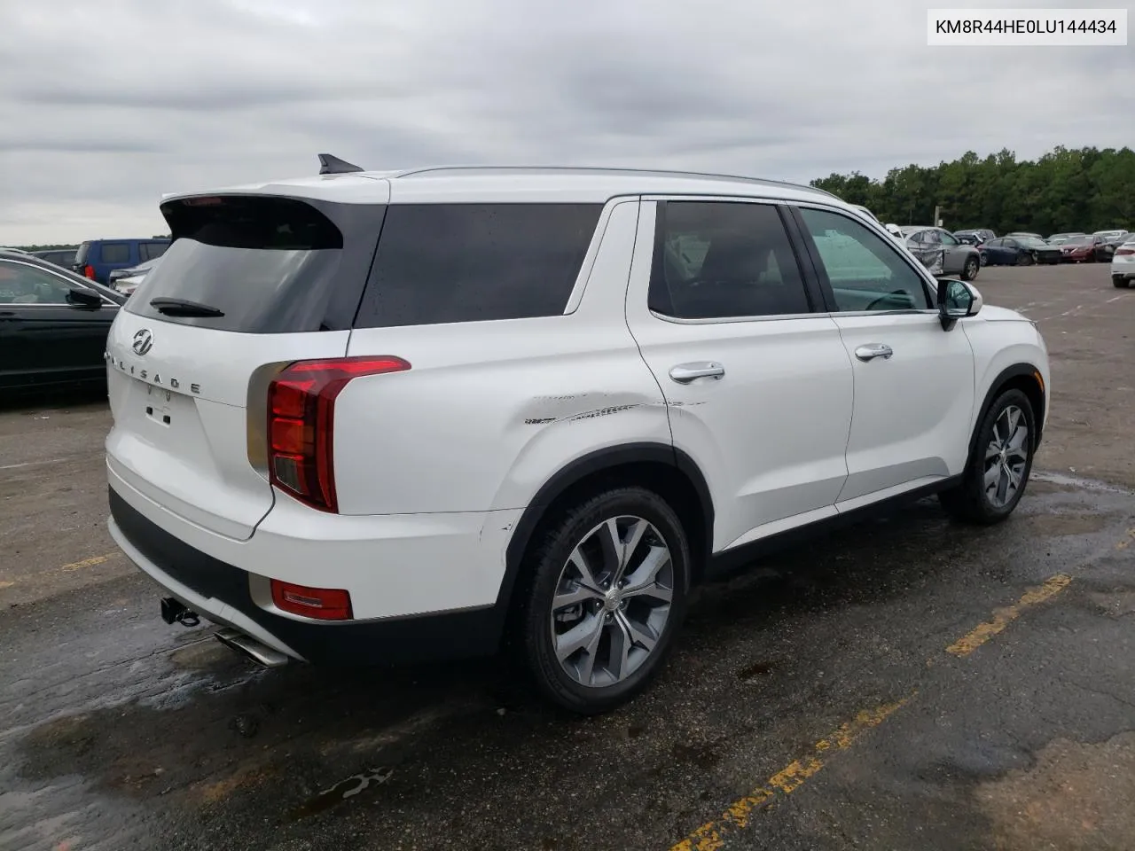 2020 Hyundai Palisade Sel VIN: KM8R44HE0LU144434 Lot: 75959044