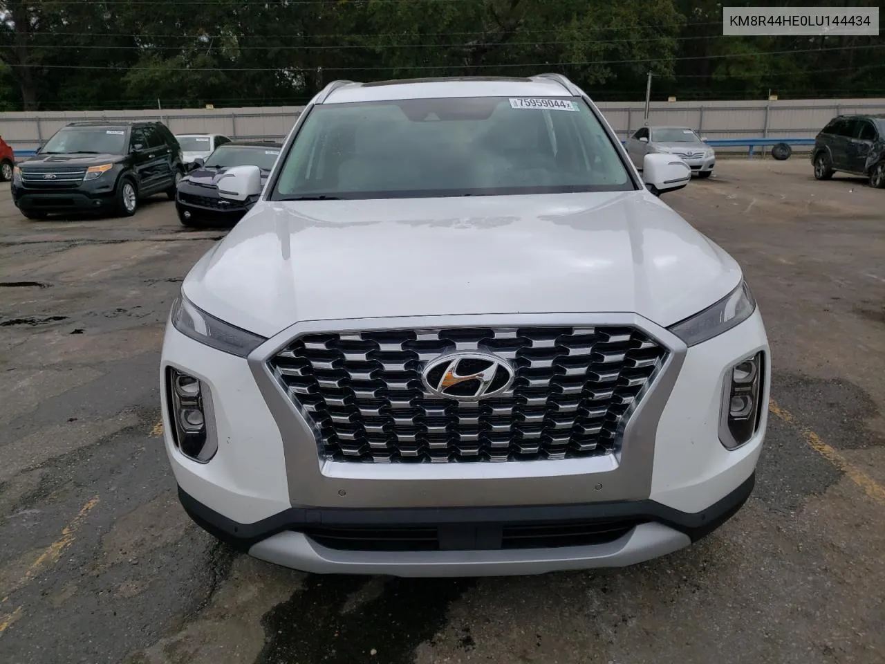 2020 Hyundai Palisade Sel VIN: KM8R44HE0LU144434 Lot: 75959044