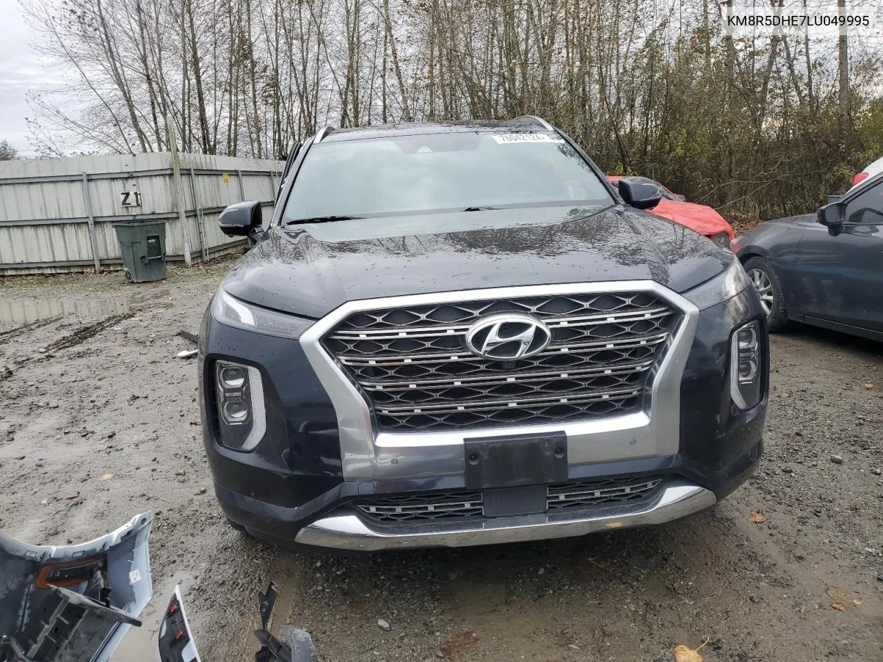 2020 Hyundai Palisade Limited VIN: KM8R5DHE7LU049995 Lot: 76042124