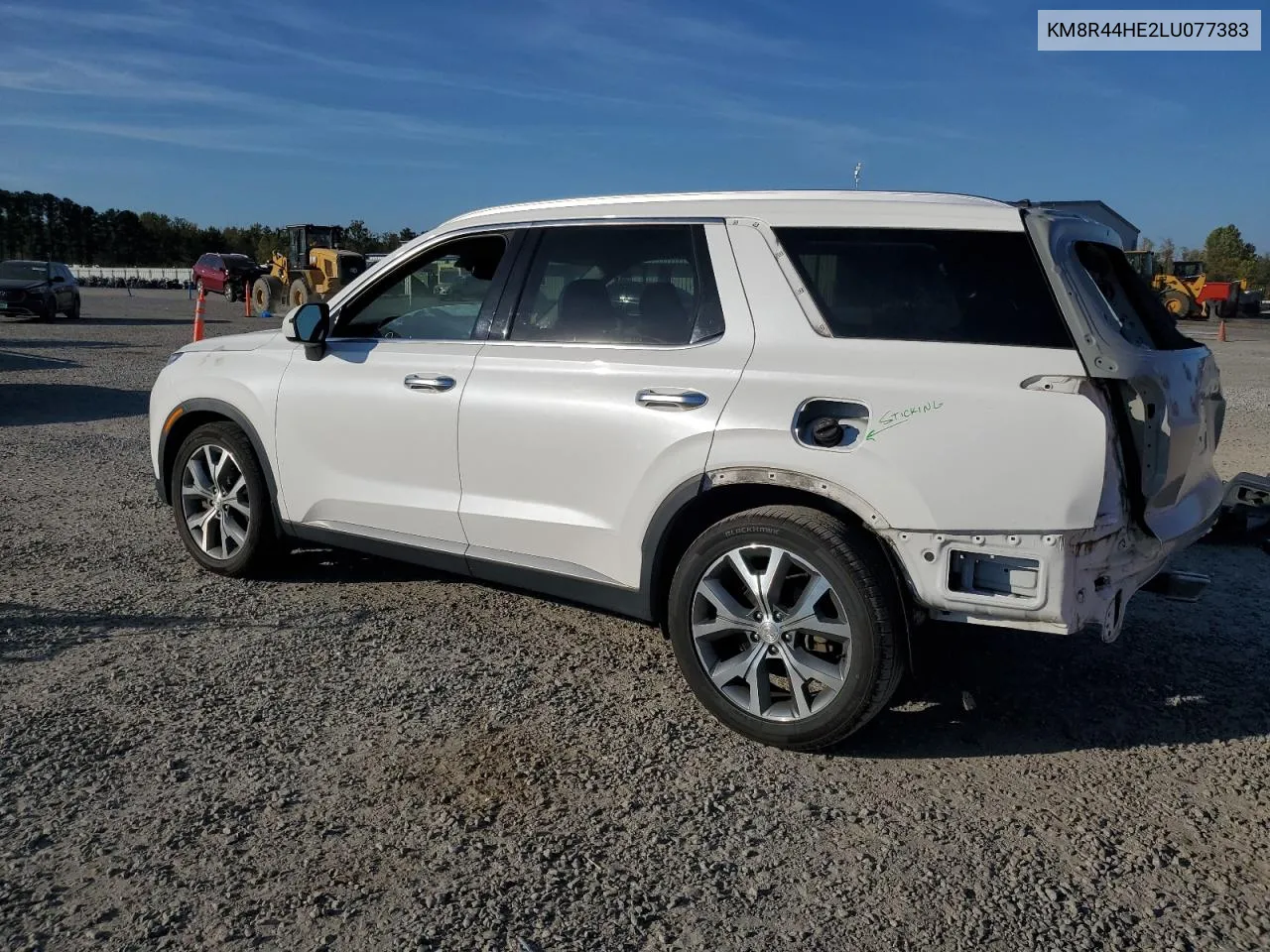 2020 Hyundai Palisade Sel VIN: KM8R44HE2LU077383 Lot: 76333254