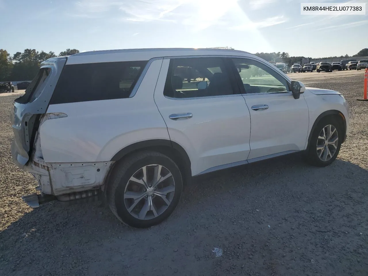 2020 Hyundai Palisade Sel VIN: KM8R44HE2LU077383 Lot: 76333254