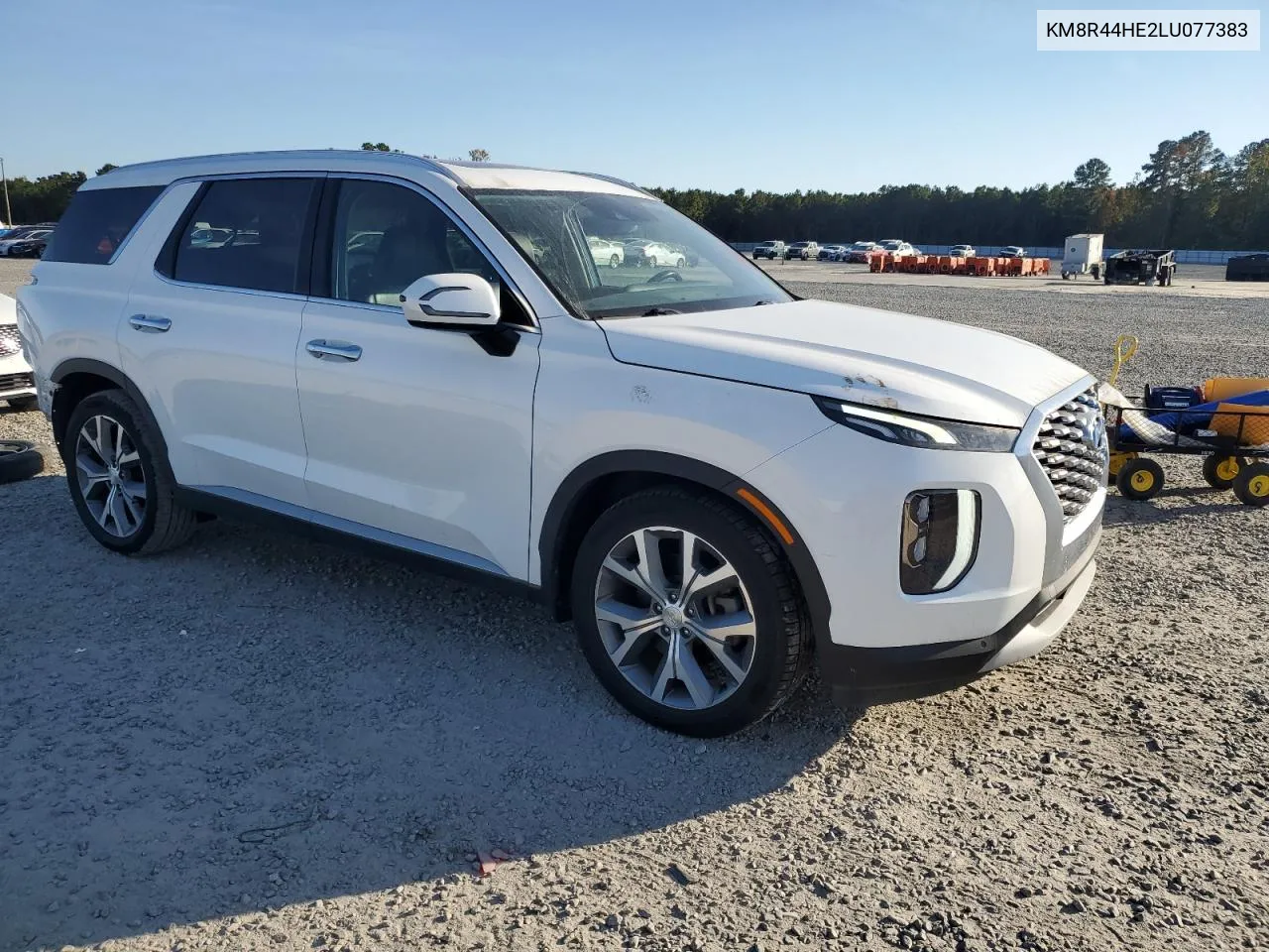 2020 Hyundai Palisade Sel VIN: KM8R44HE2LU077383 Lot: 76333254