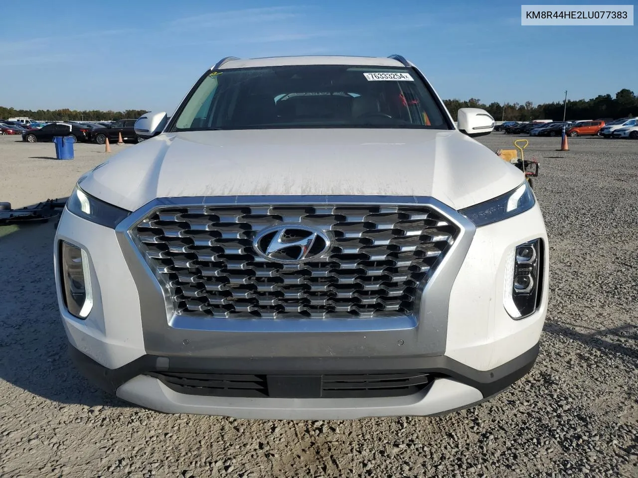 2020 Hyundai Palisade Sel VIN: KM8R44HE2LU077383 Lot: 76333254