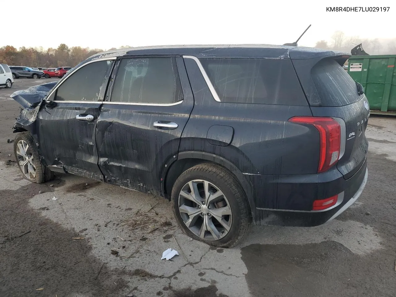 2020 Hyundai Palisade Sel VIN: KM8R4DHE7LU029197 Lot: 77357774