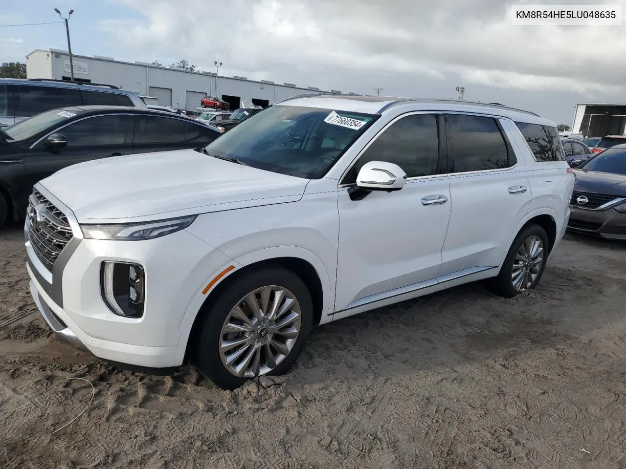 2020 Hyundai Palisade Limited VIN: KM8R54HE5LU048635 Lot: 77660354