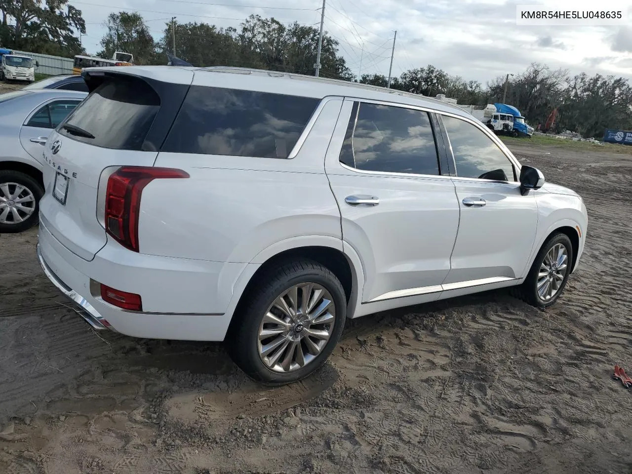 2020 Hyundai Palisade Limited VIN: KM8R54HE5LU048635 Lot: 77660354