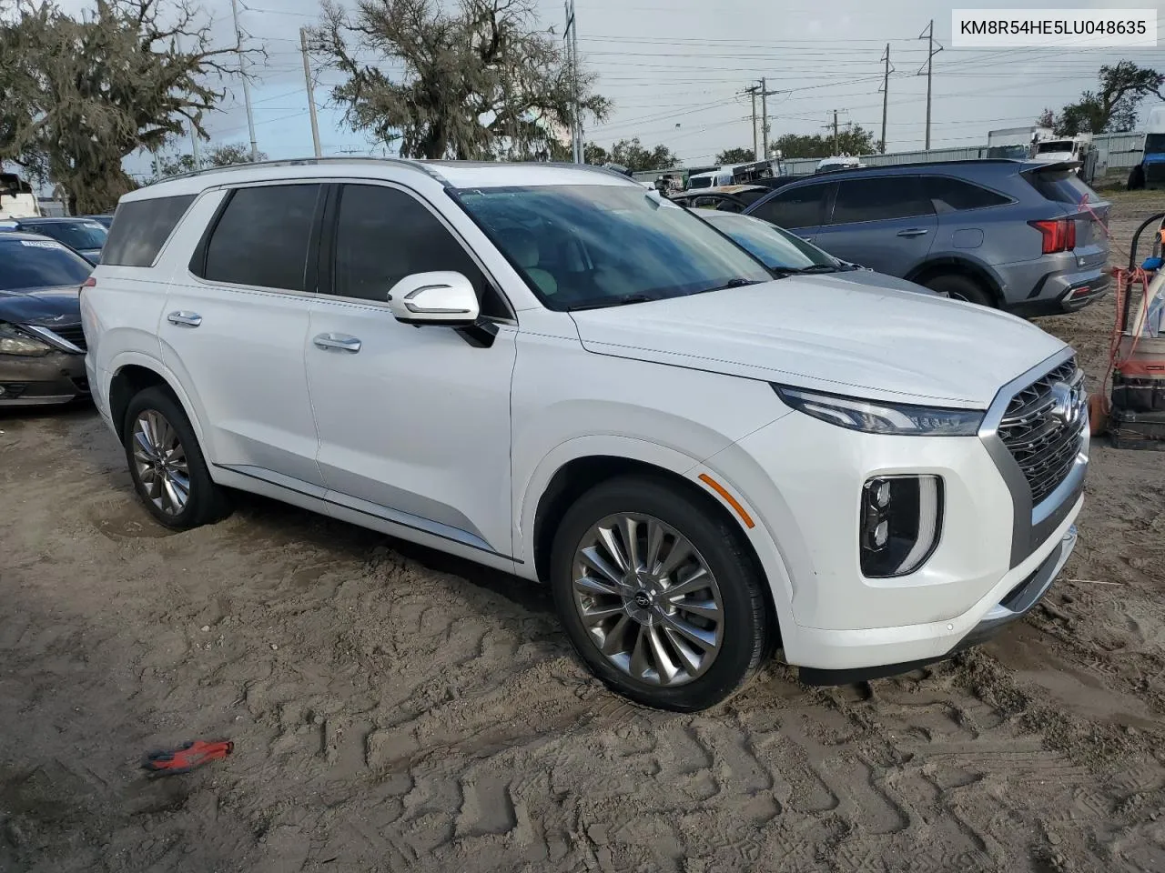 2020 Hyundai Palisade Limited VIN: KM8R54HE5LU048635 Lot: 77660354