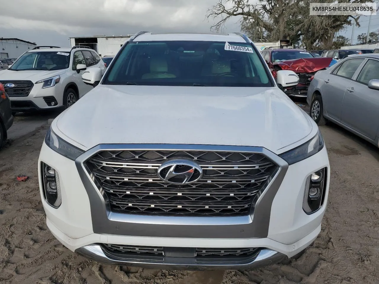 2020 Hyundai Palisade Limited VIN: KM8R54HE5LU048635 Lot: 77660354