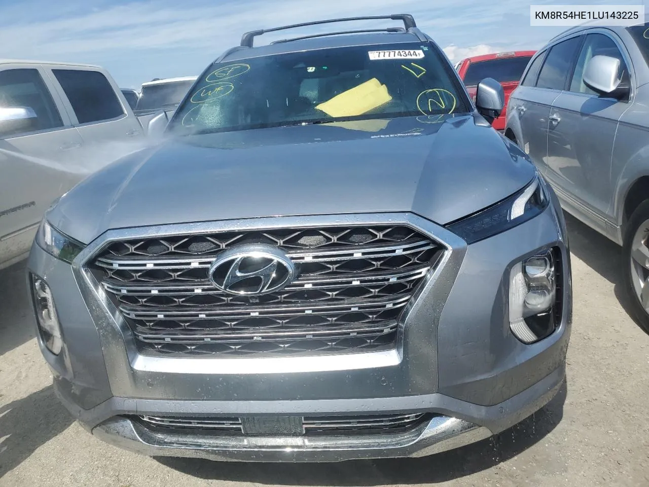 2020 Hyundai Palisade Limited VIN: KM8R54HE1LU143225 Lot: 77774344