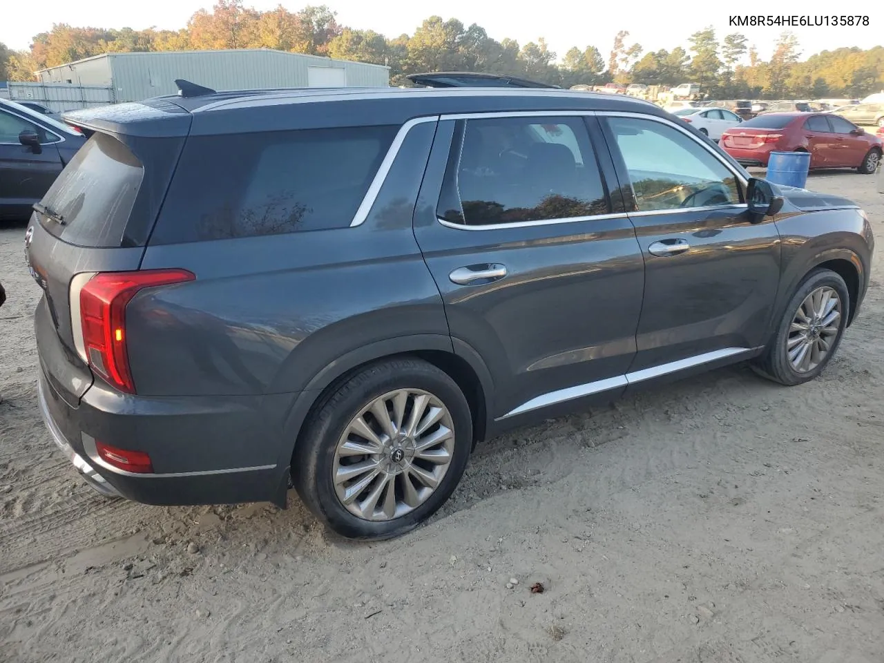 2020 Hyundai Palisade Limited VIN: KM8R54HE6LU135878 Lot: 78450584