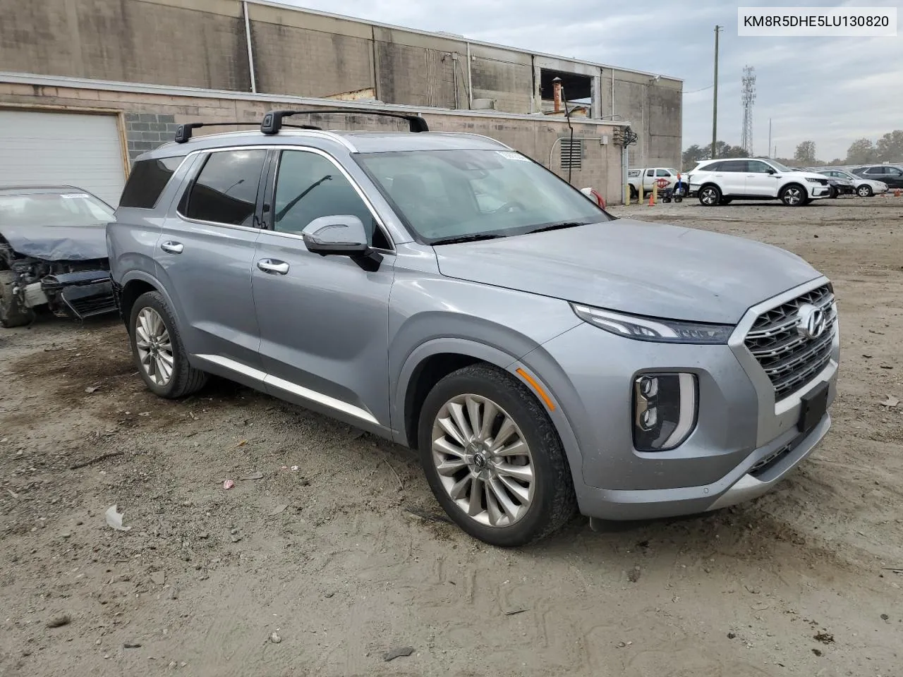 2020 Hyundai Palisade Limited VIN: KM8R5DHE5LU130820 Lot: 78977534