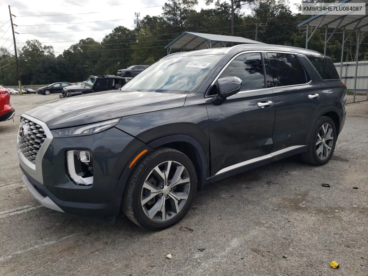 2020 Hyundai Palisade Sel VIN: KM8R34HE7LU084087 Lot: 81447714