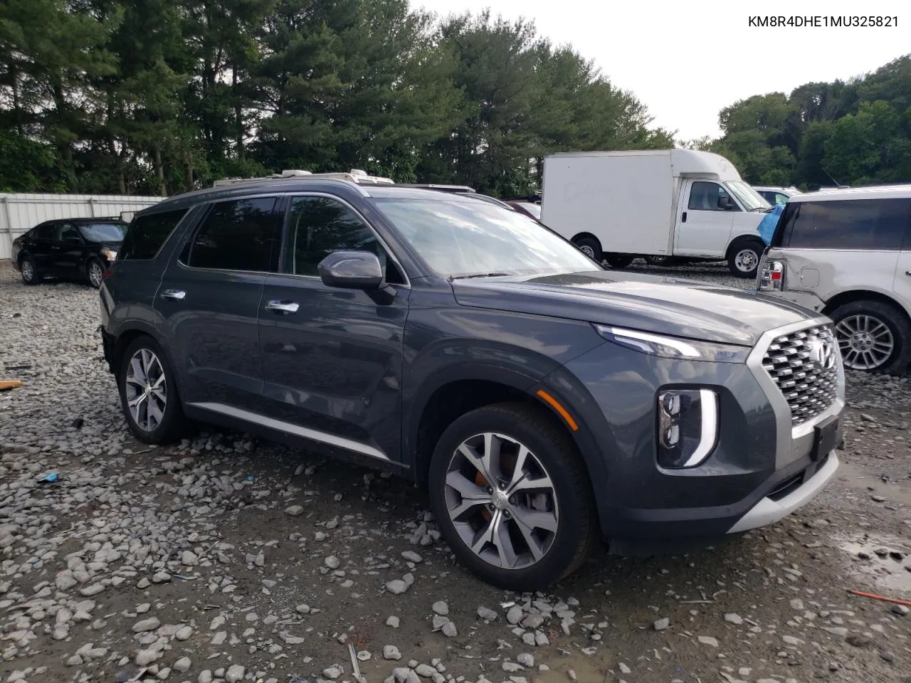 KM8R4DHE1MU325821 2021 Hyundai Palisade Sel