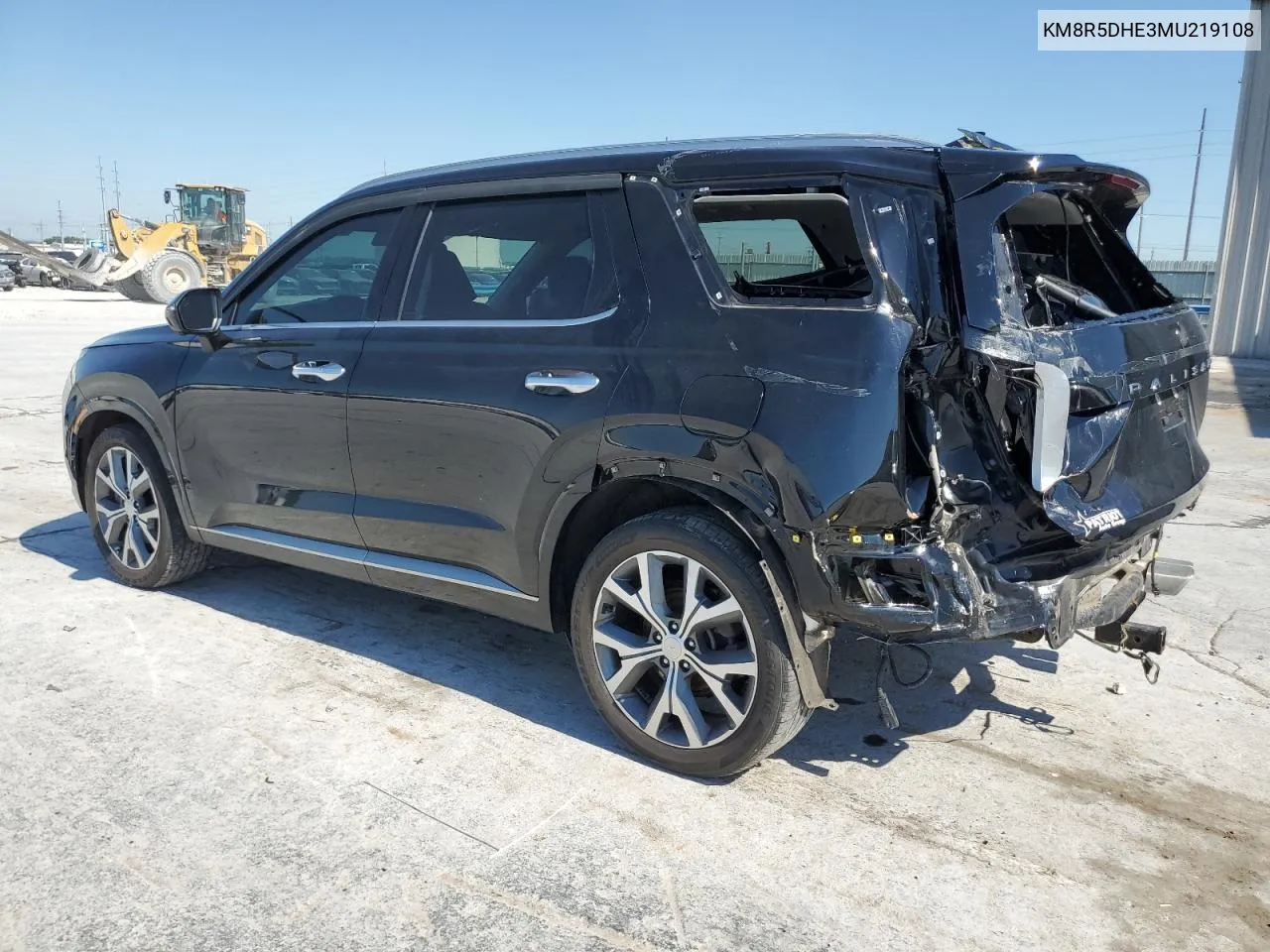 2021 Hyundai Palisade Limited VIN: KM8R5DHE3MU219108 Lot: 58957874