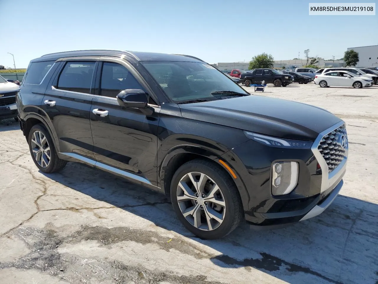 2021 Hyundai Palisade Limited VIN: KM8R5DHE3MU219108 Lot: 58957874