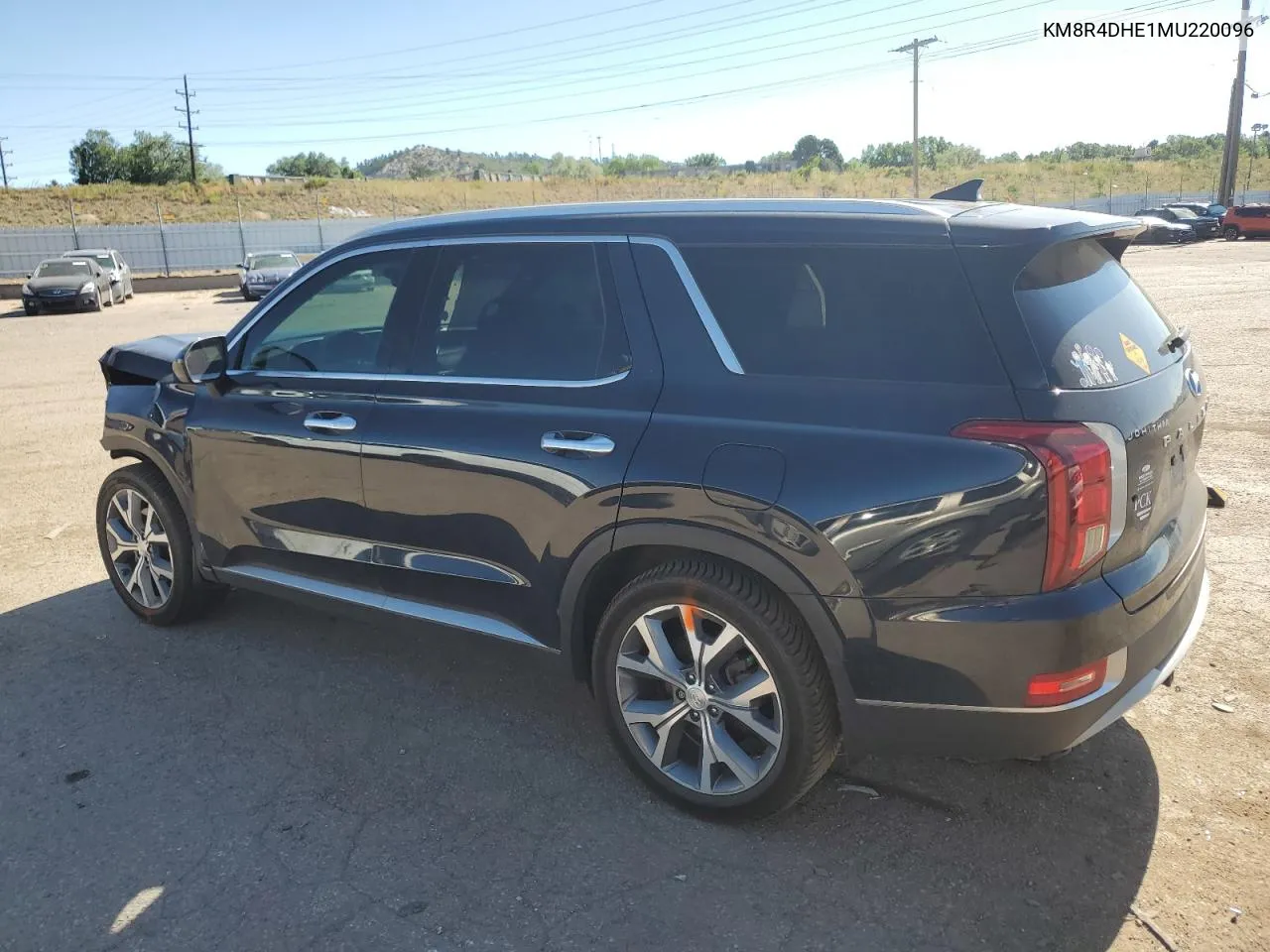 KM8R4DHE1MU220096 2021 Hyundai Palisade Sel