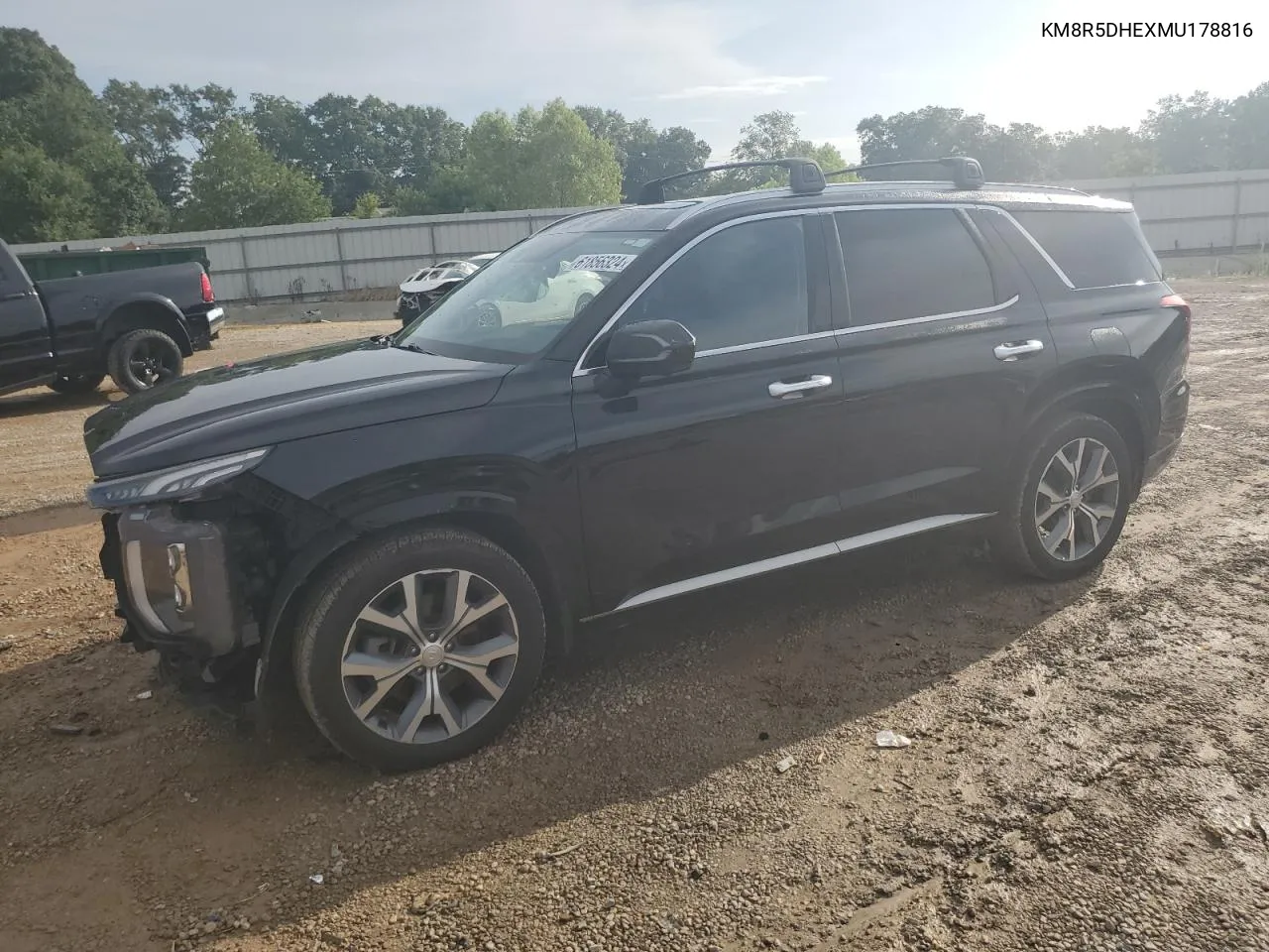 KM8R5DHEXMU178816 2021 Hyundai Palisade Limited