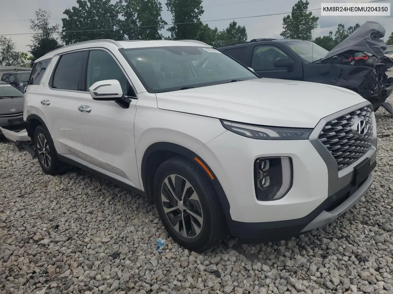 KM8R24HE0MU204350 2021 Hyundai Palisade Sel