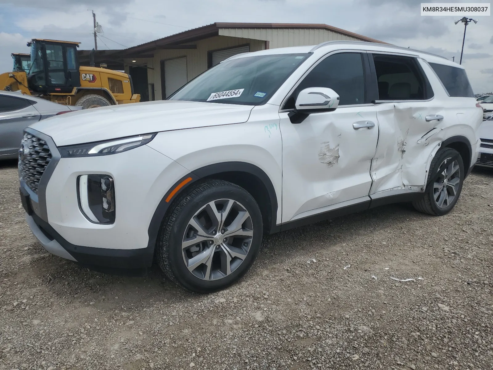 KM8R34HE5MU308037 2021 Hyundai Palisade Sel