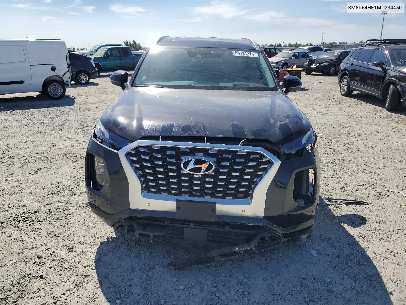 2021 Hyundai Palisade Limited VIN: KM8R54HE1MU234450 Lot: 65194274