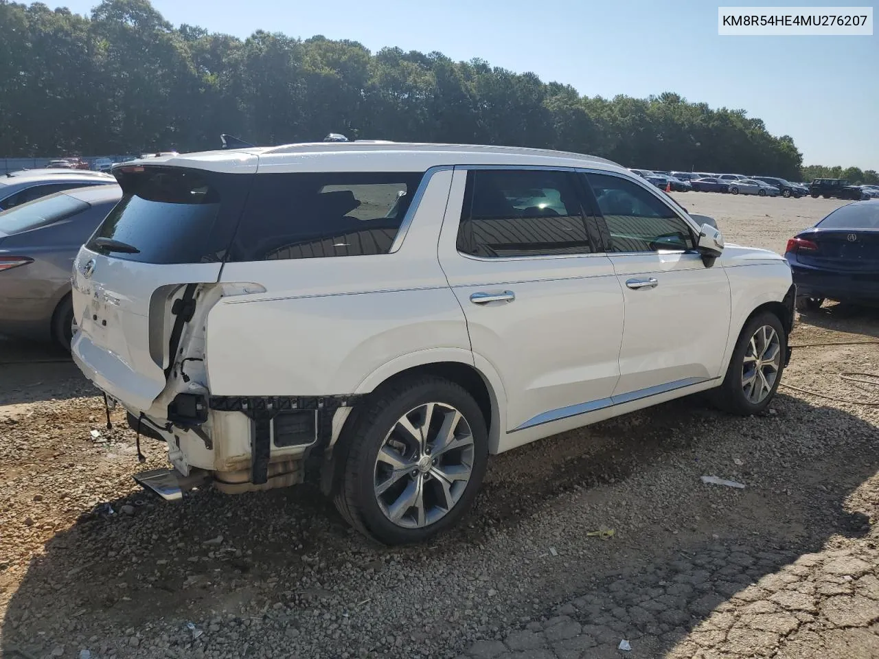 KM8R54HE4MU276207 2021 Hyundai Palisade Limited